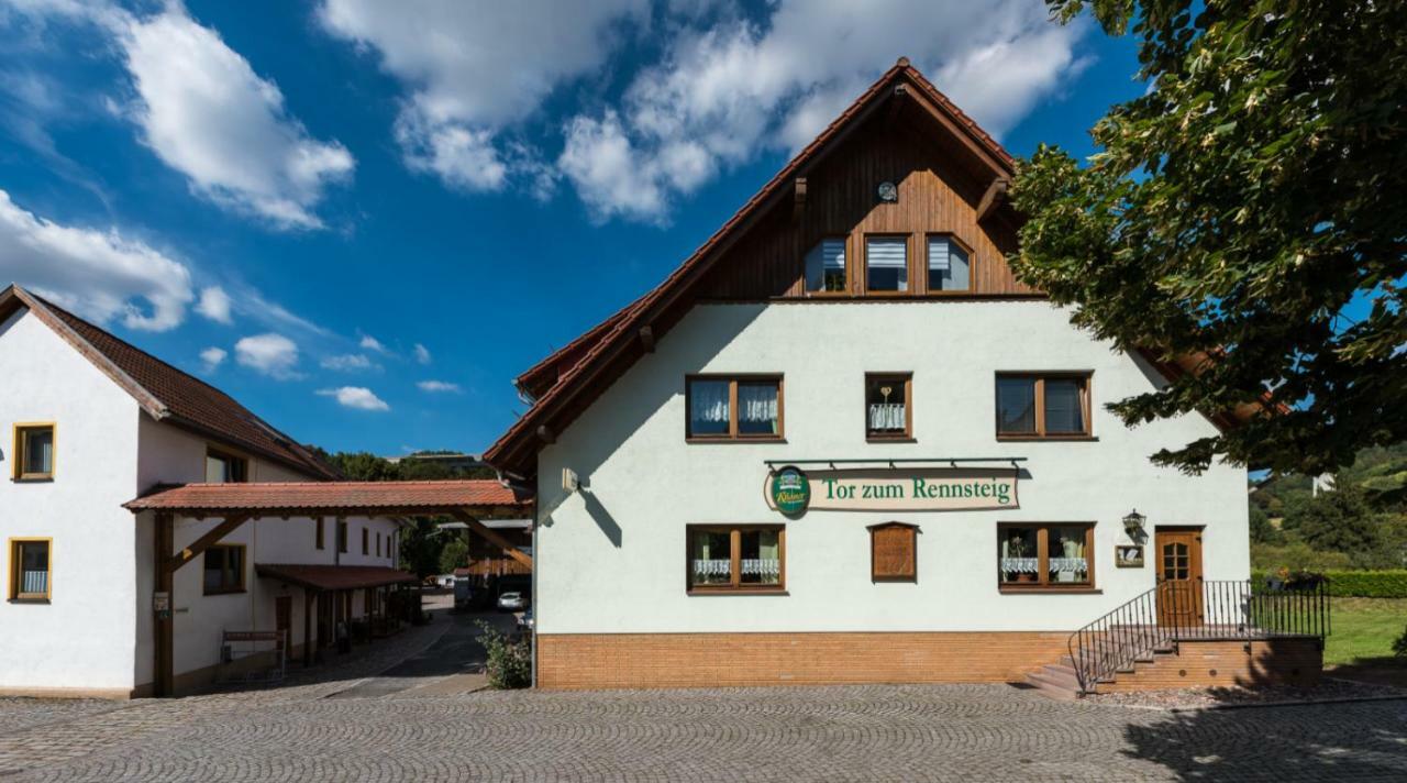 Unterkuenfte Am Rennsteigbeginn Bei 艾森纳赫 外观 照片